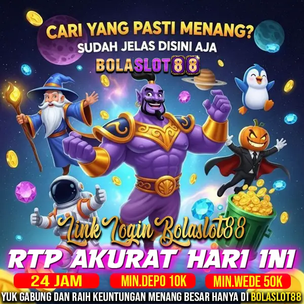 BOLASLOT88: Agen Permainan Slot88 Online Gampang Menang Terlengkap 2025 image 1