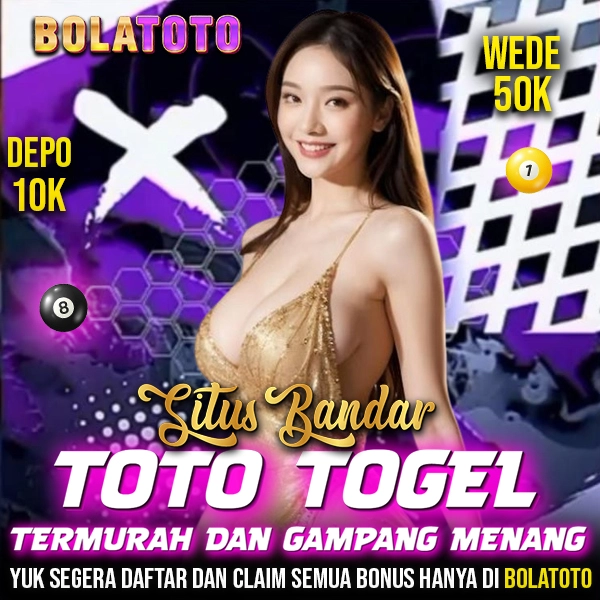 Link Situs Slot Toto Resmi & Toto Macau 4D Online Terpercaya