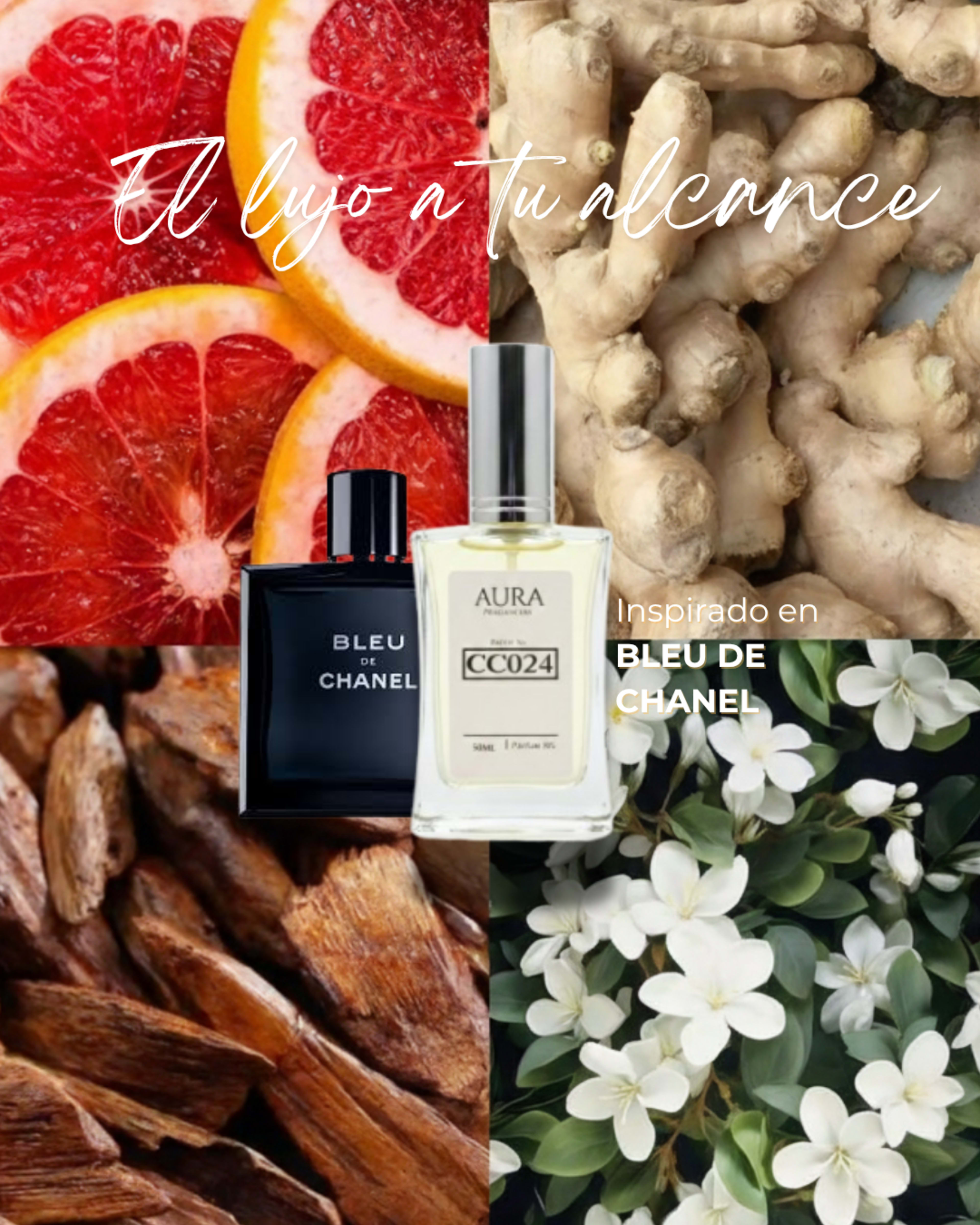 BLEU CHANEL — inspiración Chanel