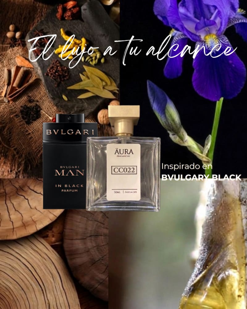 Bvlgari Man In Black Parfum — inspiración Bvlgari