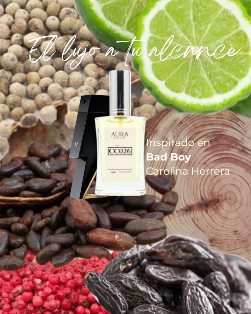BAD BOY CH — inspiración Carolina Herrera