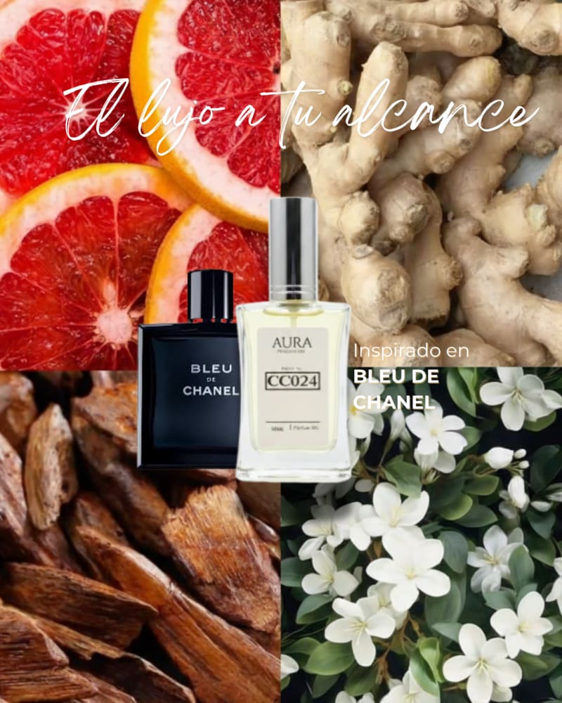 BLEU CHANEL — inspiración Chanel