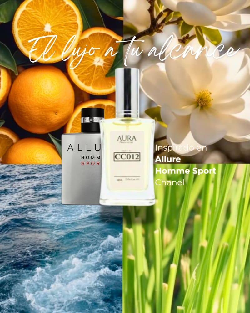 ALLURE SPORT MEN CHANEL — inspiración Chanel