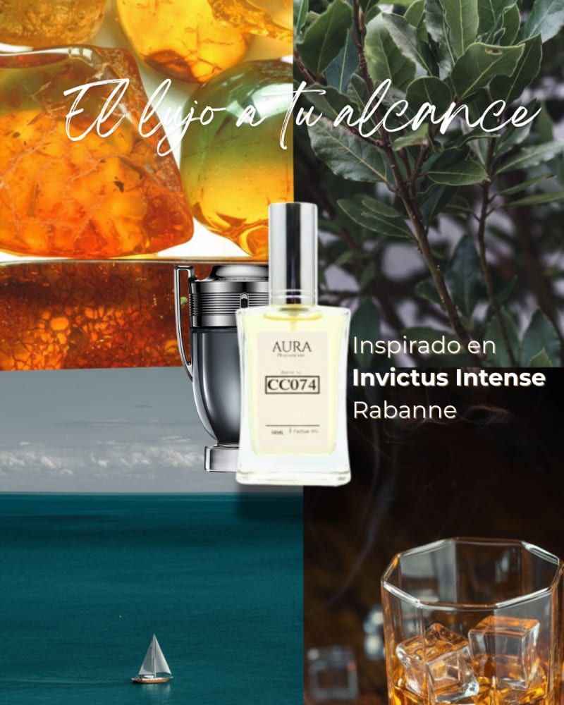 INVICTUS INTENSE PACO RABANNE — inspiración Paco Rabanne