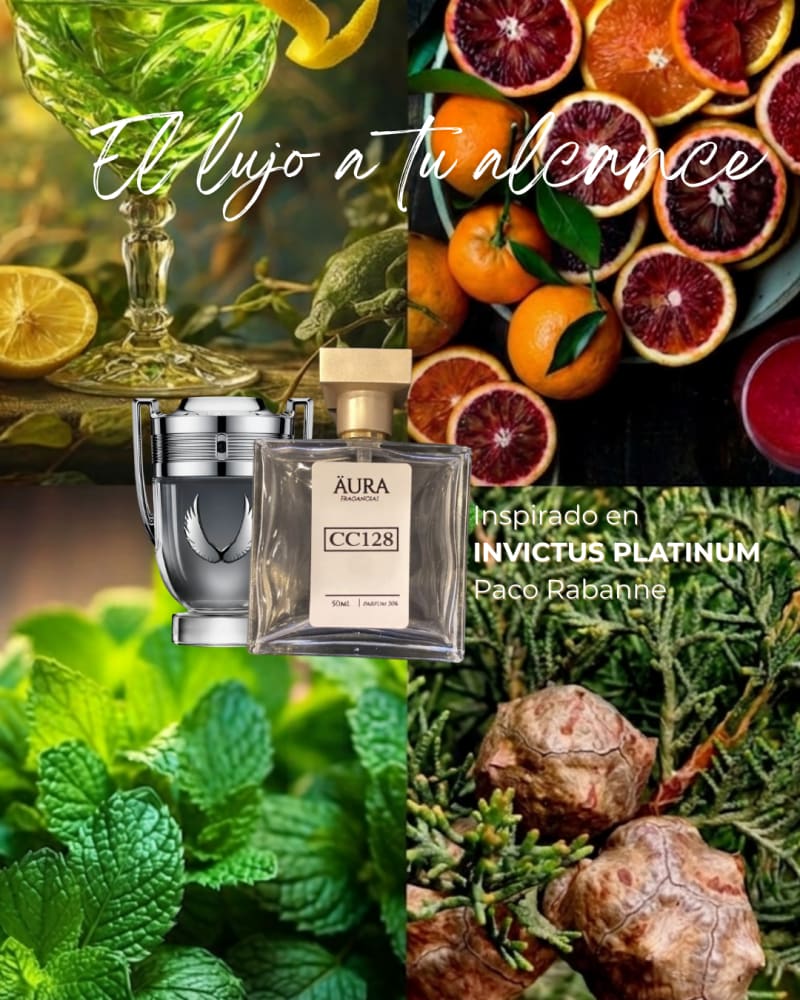 Invictus Platinum Rabanne — inspiración Paco Rabanne