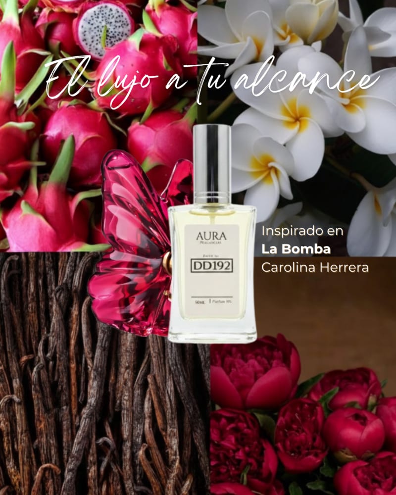 LA BOMBA CAROLINA HERRERA — inspiración Carolina Herrera