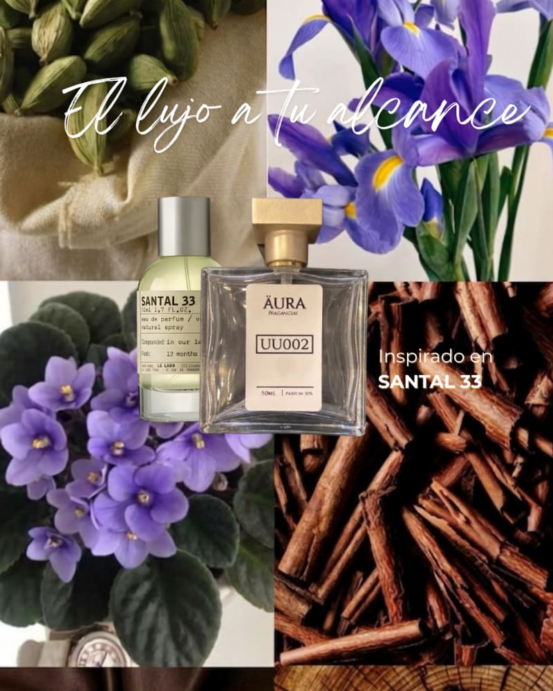 SANTAL 33 LE LABO — inspiración Le Labo