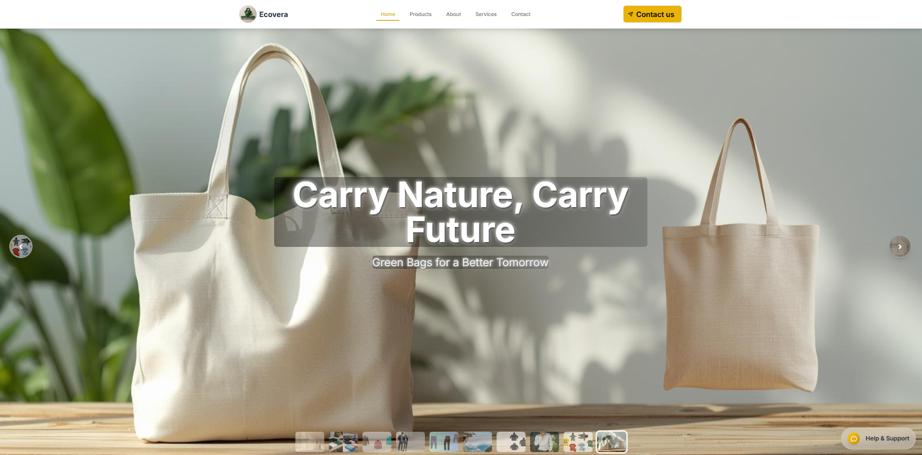 EcoveraBD Website