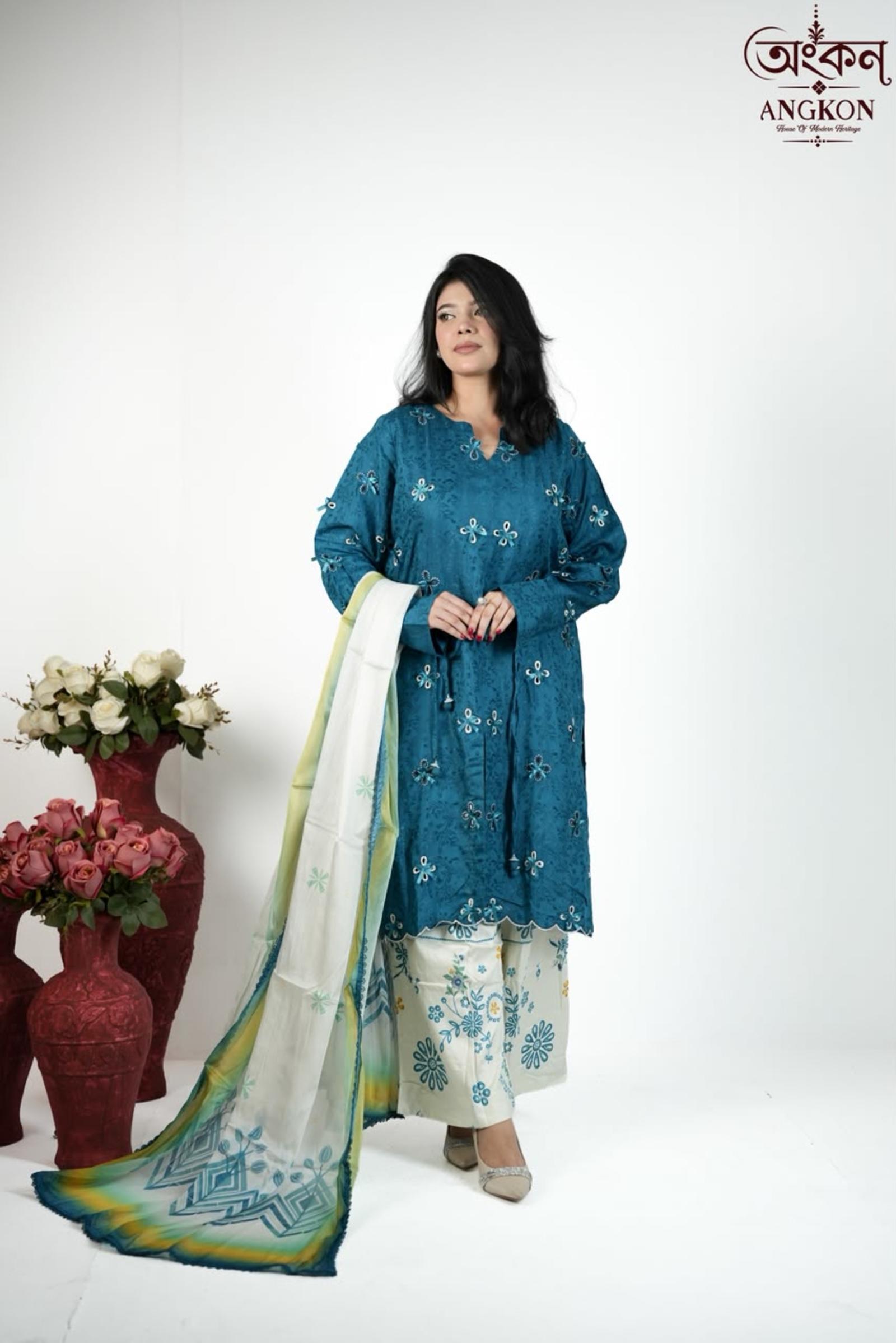 Tawakkal Wada – Deep Teal Blue