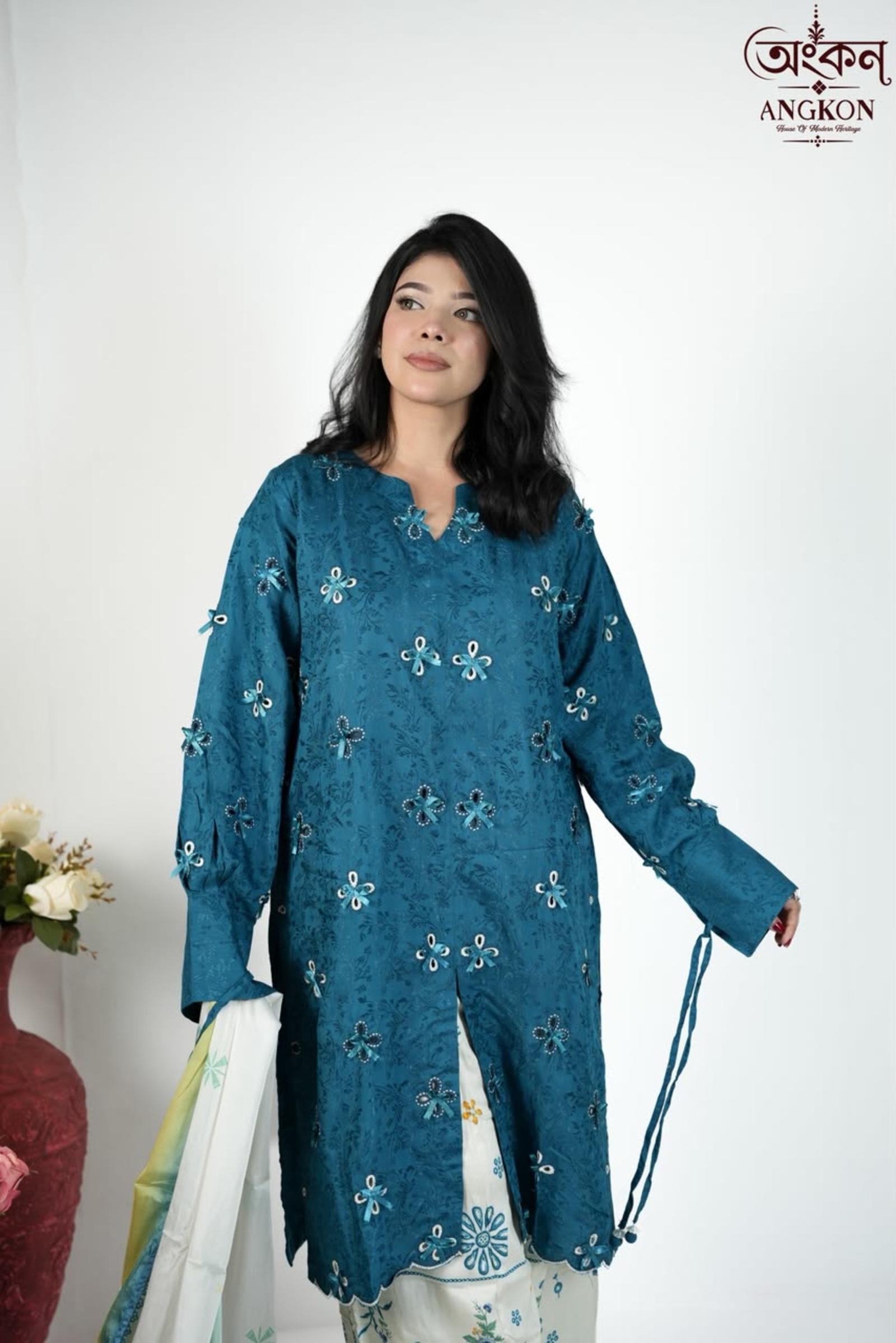 Tawakkal Wada – Deep Teal Blue