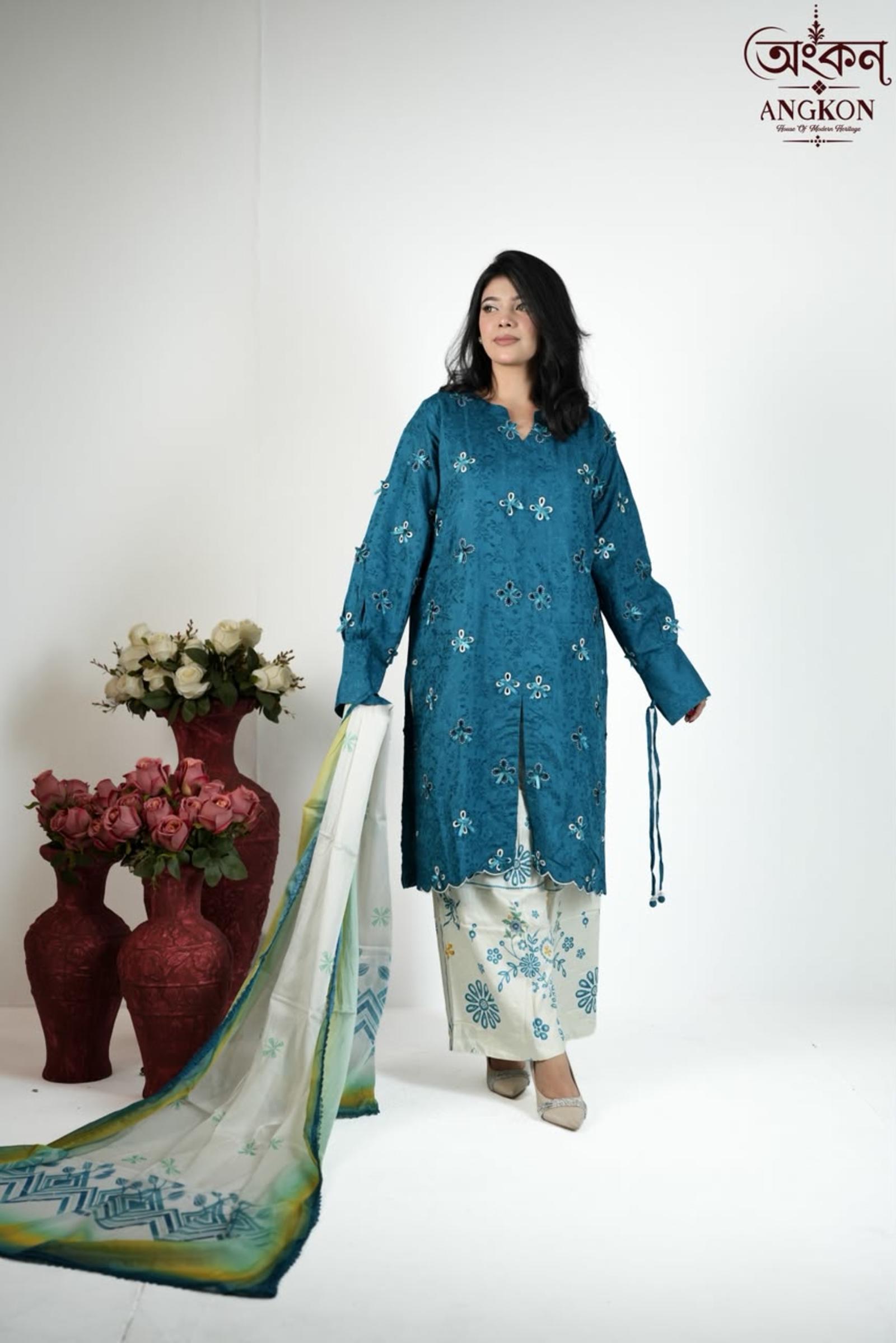 Tawakkal Wada – Deep Teal Blue