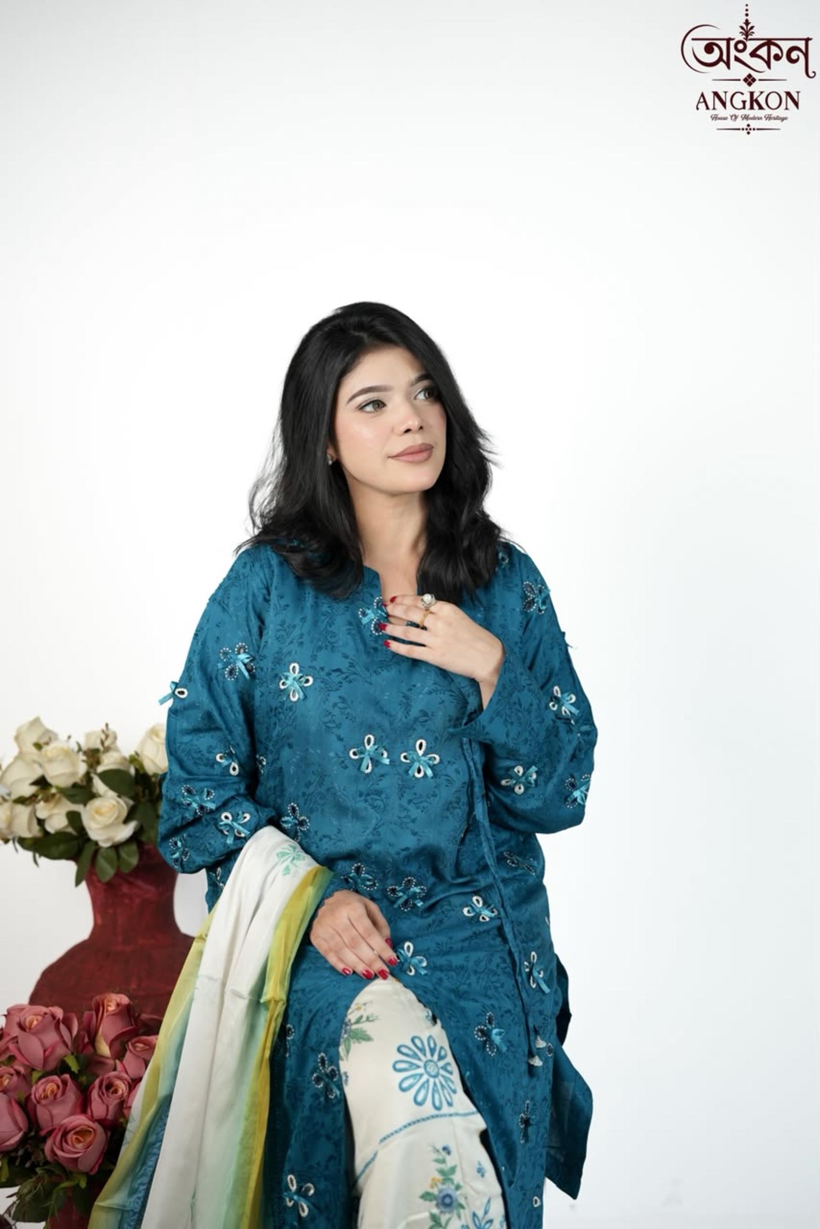 Tawakkal Wada – Deep Teal Blue