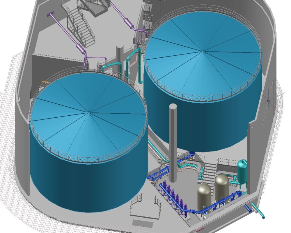 Wasserversorgung der Gemeinde Asbach-Bäumenheim – Neubau eines Wasserwerks Bild 2
