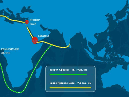 Страховые премии из-за кризиса в Красном море выросли до пяти раз