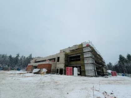 Строительство бассейна в Сертолово идет полным годом