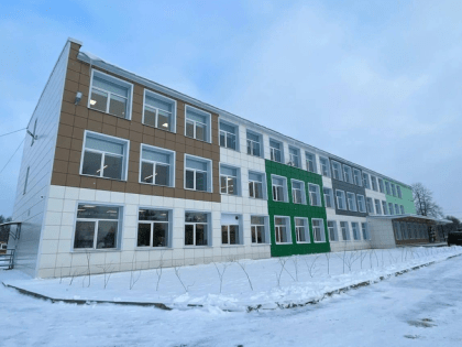 НАЦПРОЕКТЫ: Мшинская школа открылась после капремонта