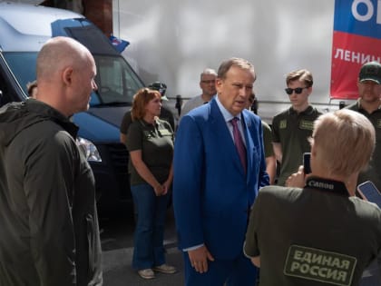 Гуманитарная помощь Курской области от Ленинградской области