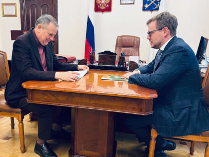 Александр Дрозденко и Сергей Алексеев обсудили перспективы развития Ленинградской ОКБ
