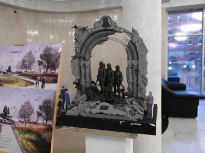 Скульпторы показали варианты мемориала участникам СВО в Кудрово