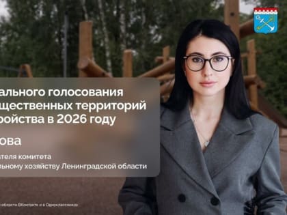 Завтра, 22 января, стартует голосование за благоустройство территорий в 2026 году — «Выбираем вМесте»