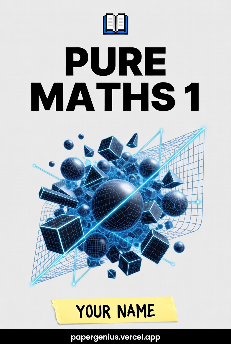 Pure Mathematics 1 Cover