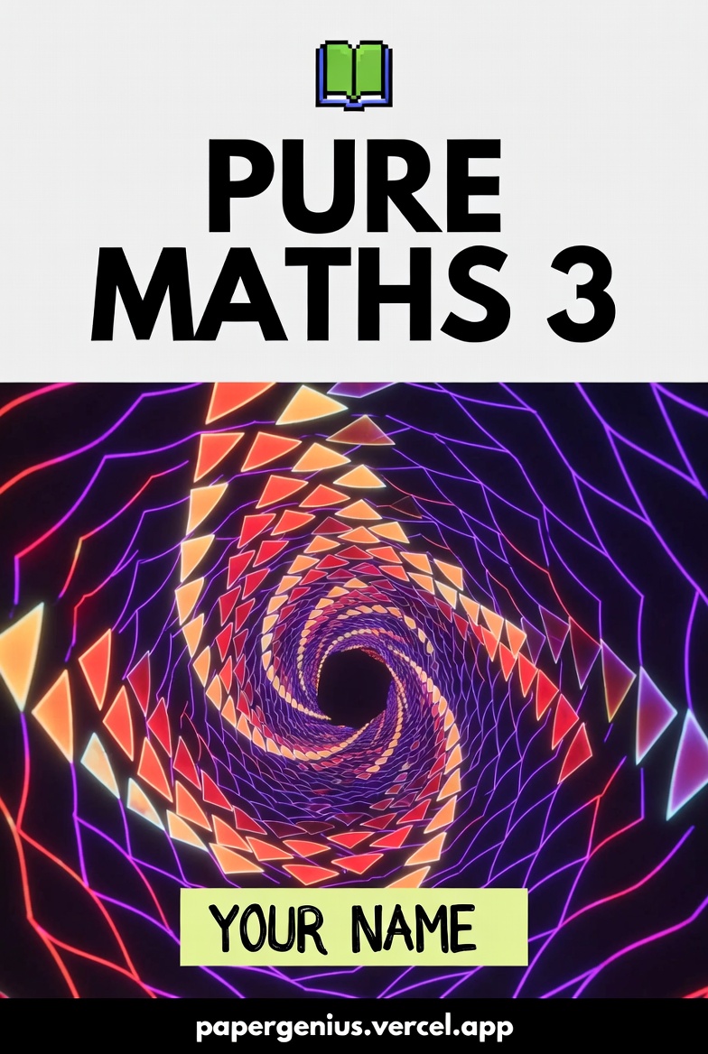Pure Mathematics 3 Cover