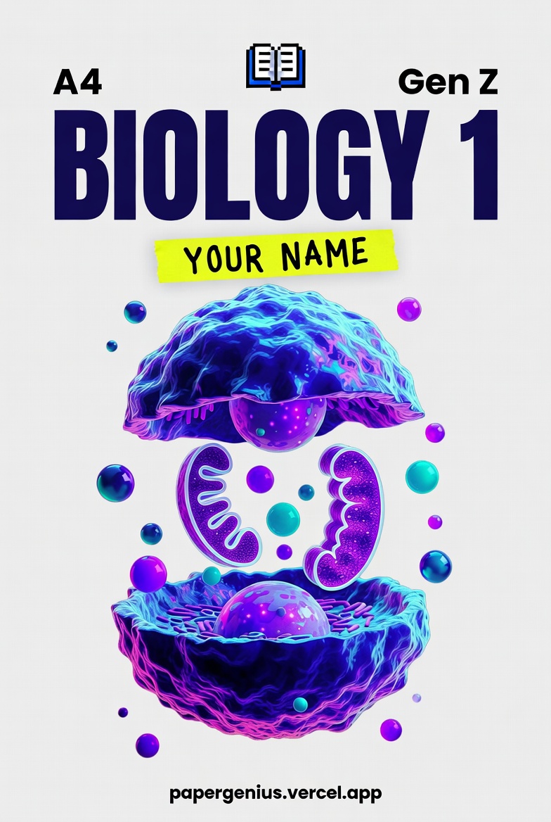 Biology 1 Cover