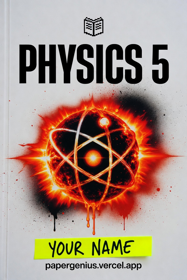 Physics 5 Edexcel Past Paper Book