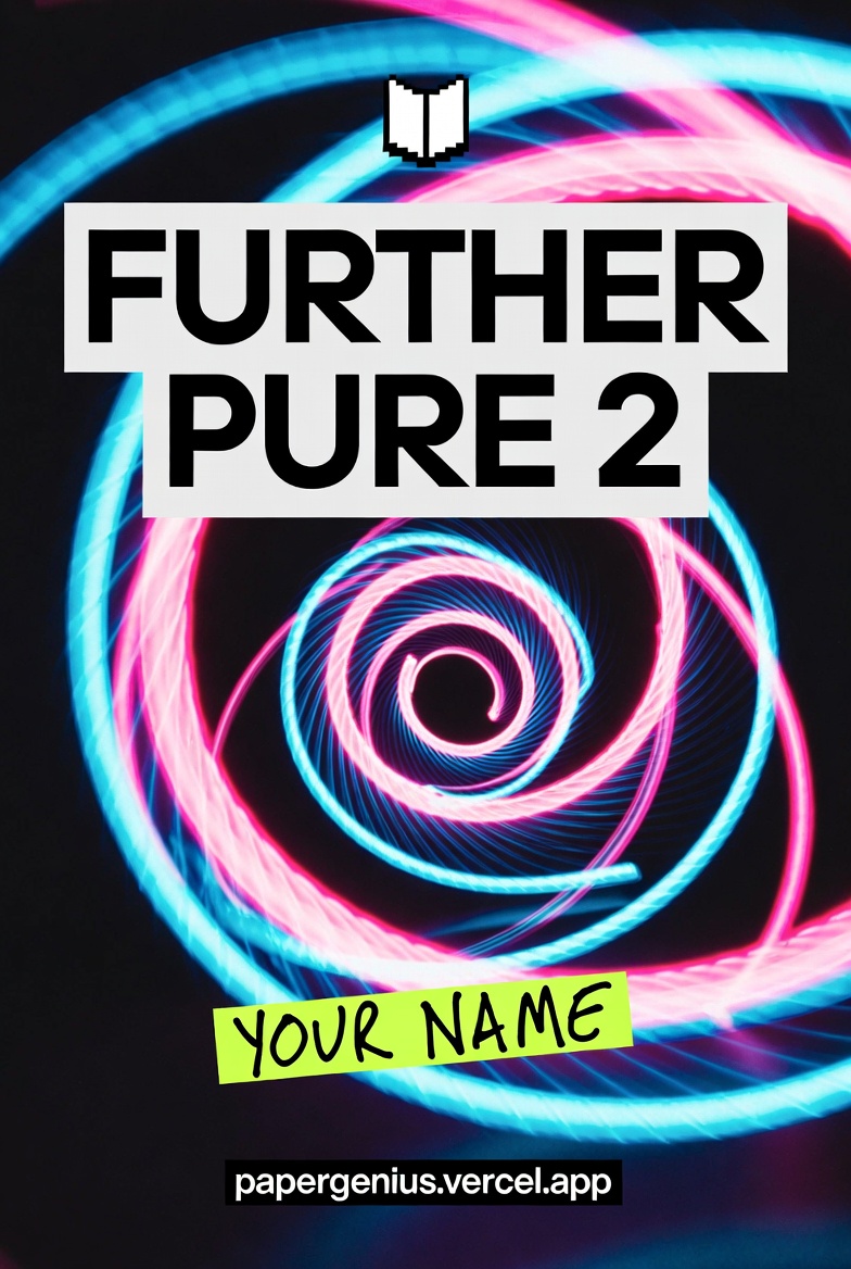 Further Pure Mathematics 2 Cover