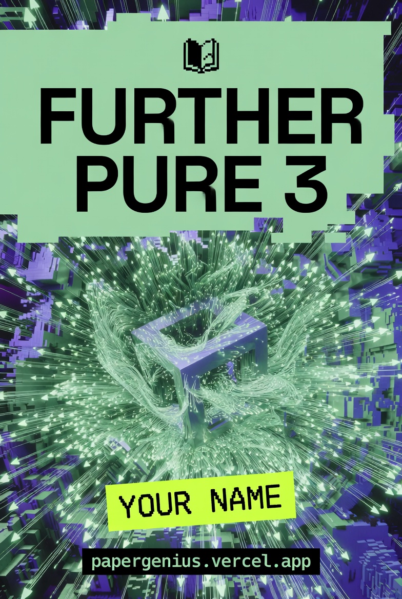 Further Pure Mathematics 3 Cover