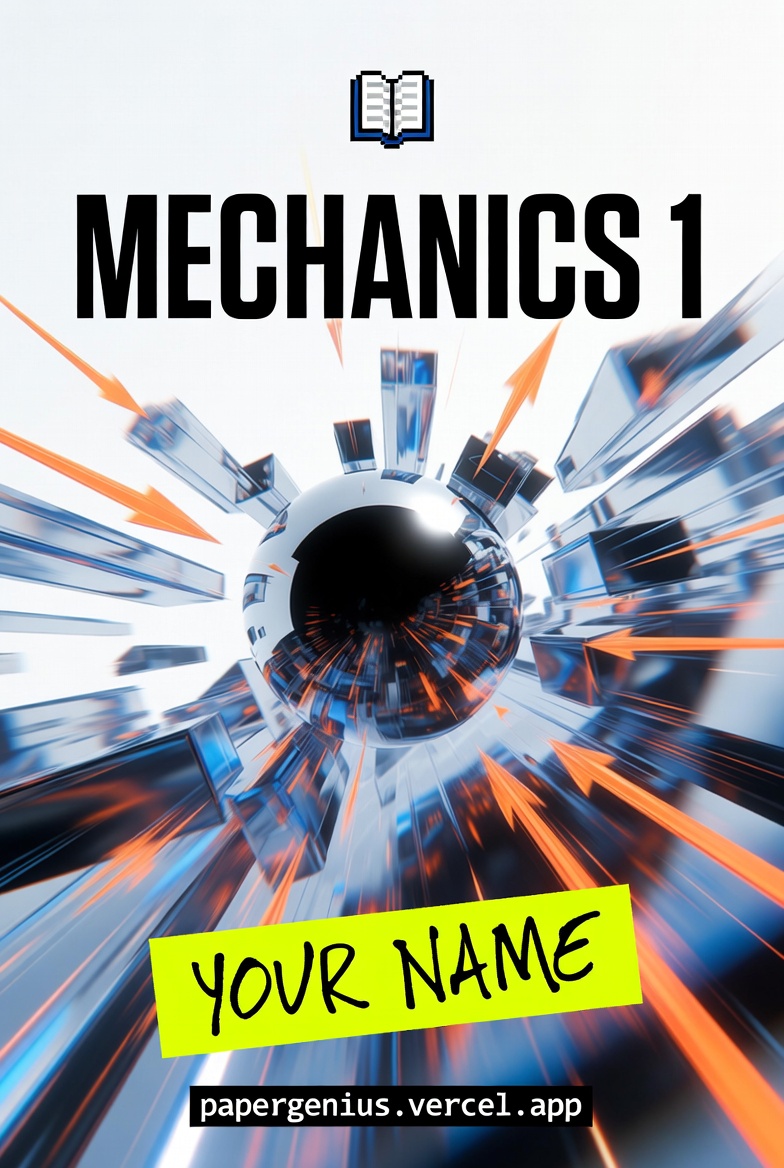 Mechanics 1 Cover