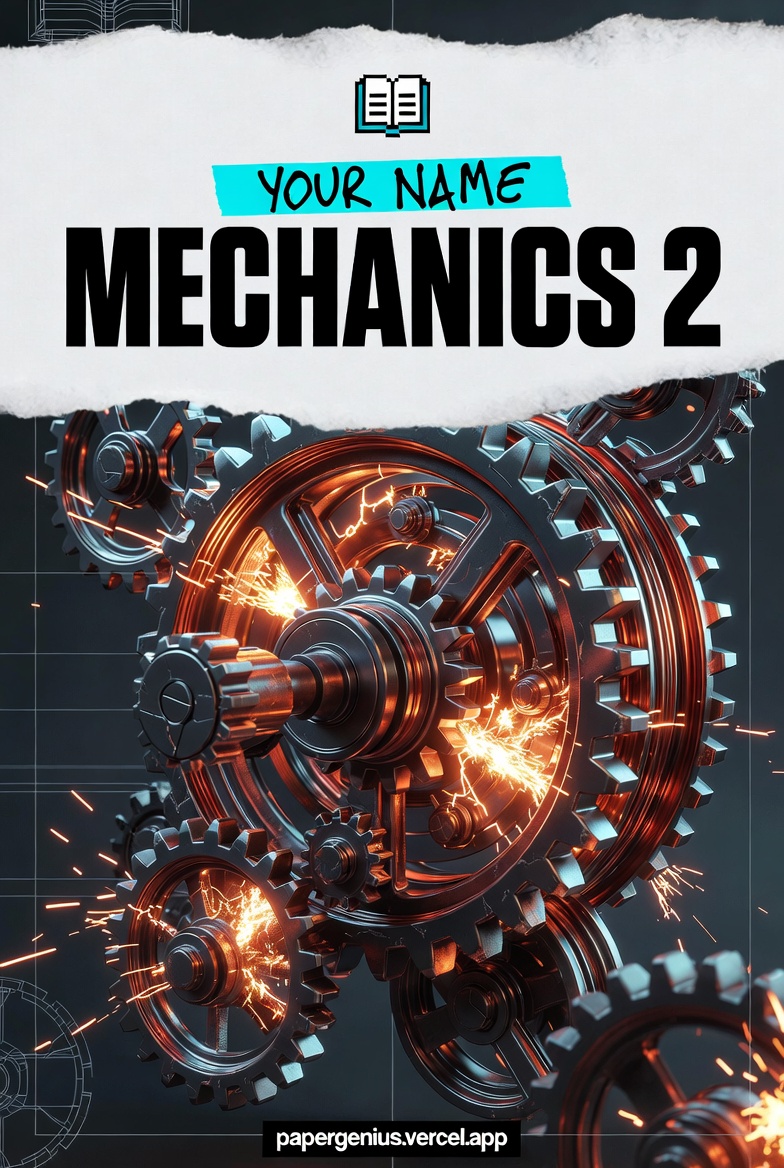 Mechanics 2 Cover