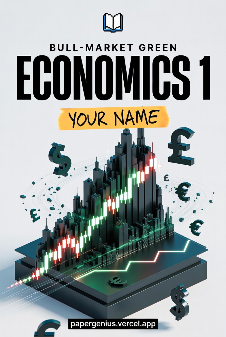 Economics Unit 1 Cover