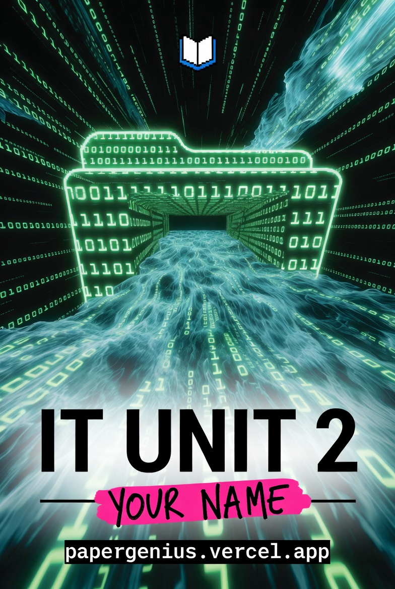 IT Unit 2 Edexcel Past Paper Book