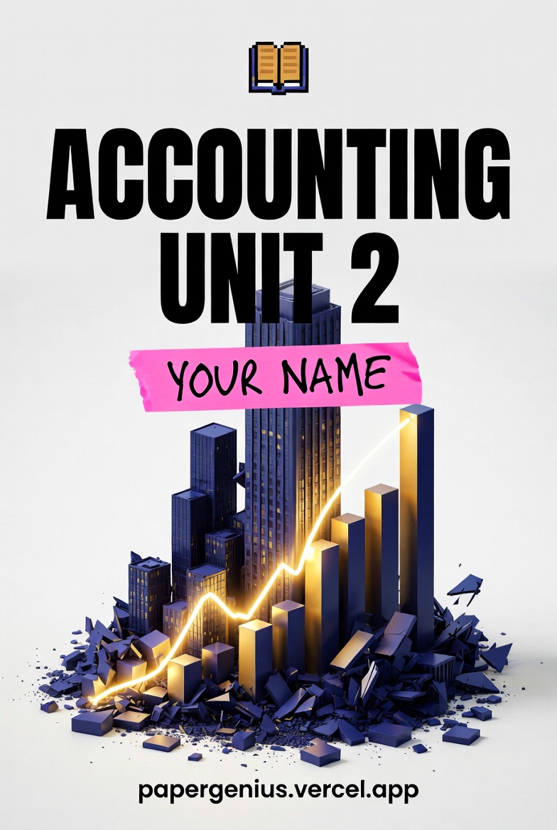 Accounting Unit 2 Cover