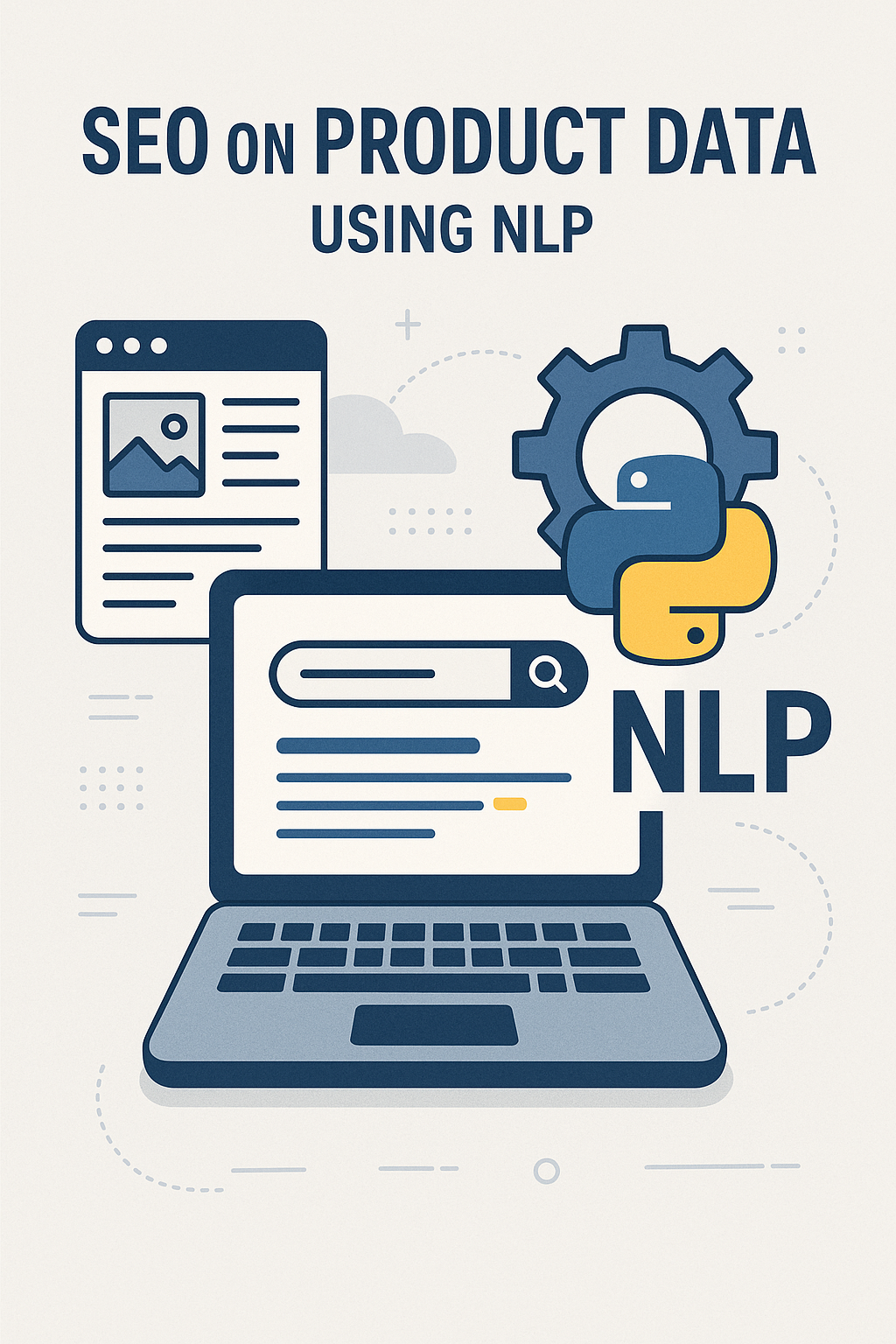 Visualization of NLP keyword extraction for SEO.