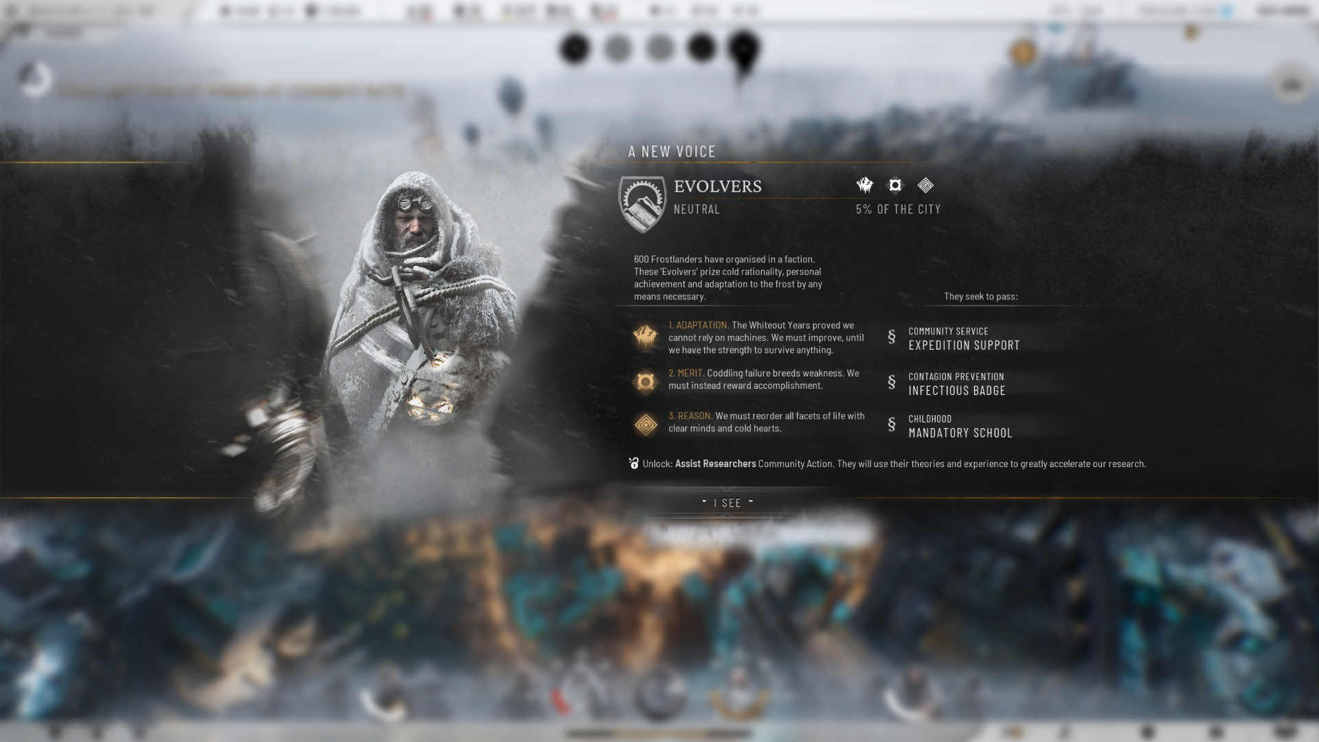 Screenshot Frostpunk 2