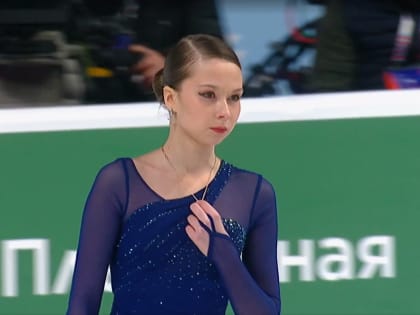 Фигуристка Ксения Синицына прокомментировала своё выступление на Спартакиаде