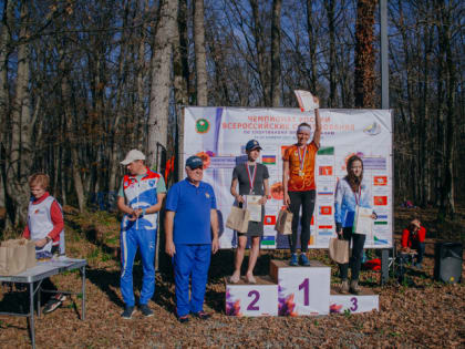 Новгородские ориентировщики завоевали награды на чемпионате России