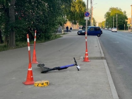 После падения с электросамоката молодой новгородец попал в больницу