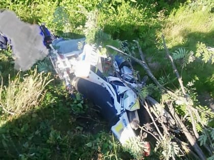 Пассажир мотоцикла в Белой Горе попал в больницу