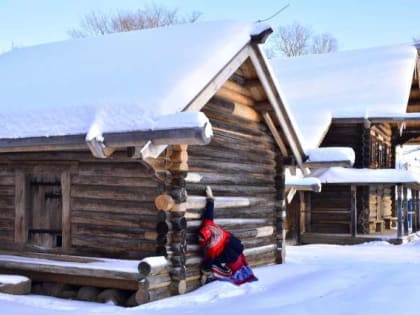 В Витославлицах напомнили об излюбленных развлечениях новгородцев в пору Святок