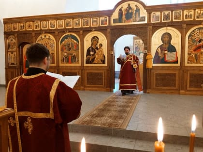 Митрополит Лев совершил Литургию в Свято-Юрьевом монастыре