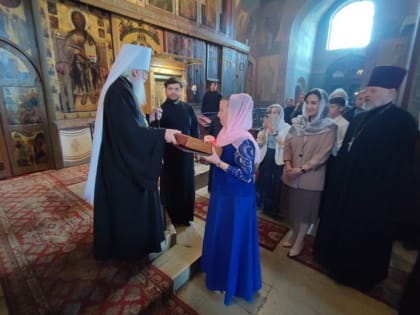 Главный регент Софийского собора Светлана Михайлова удостоена архиерейской грамоты