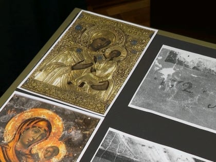 Стали известны интересные подробности реставрации новгородской иконы «Богоматерь Тихвинская»