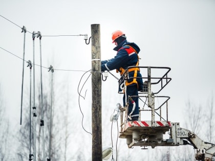 В Новгородской области энергетики включили 60 ЛЭП