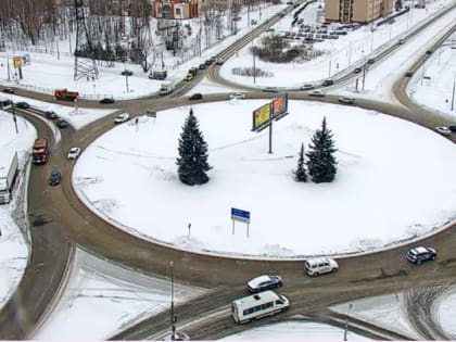 В ходе ремонта улицы Державина на кольце установят знаки приоритета