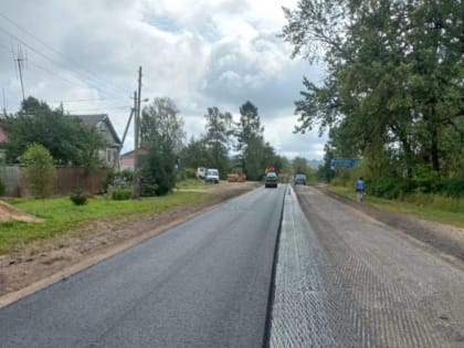 В Валдайском районе восстанавливают дорогу Яжелбицы – Ижицы