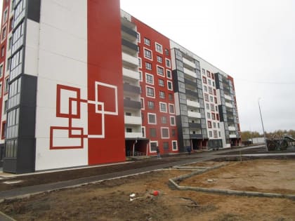 В Деревяницком районе Великого Новгорода завершили строительство многоэтажки