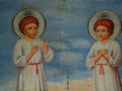 7 июля - Память святых праведных отроков Иоанна и Иакова Менюжских